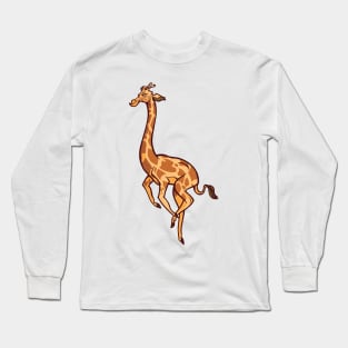 Giraffe lover funny kids Long Sleeve T-Shirt